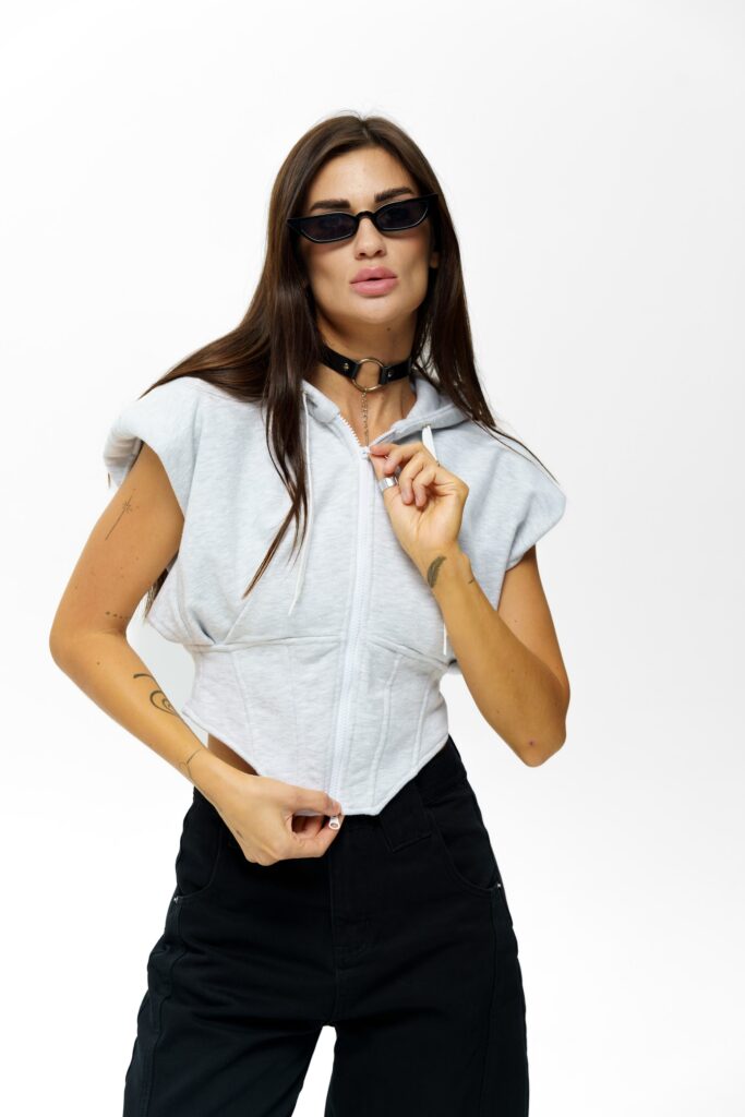 Худи-жилетка 22079